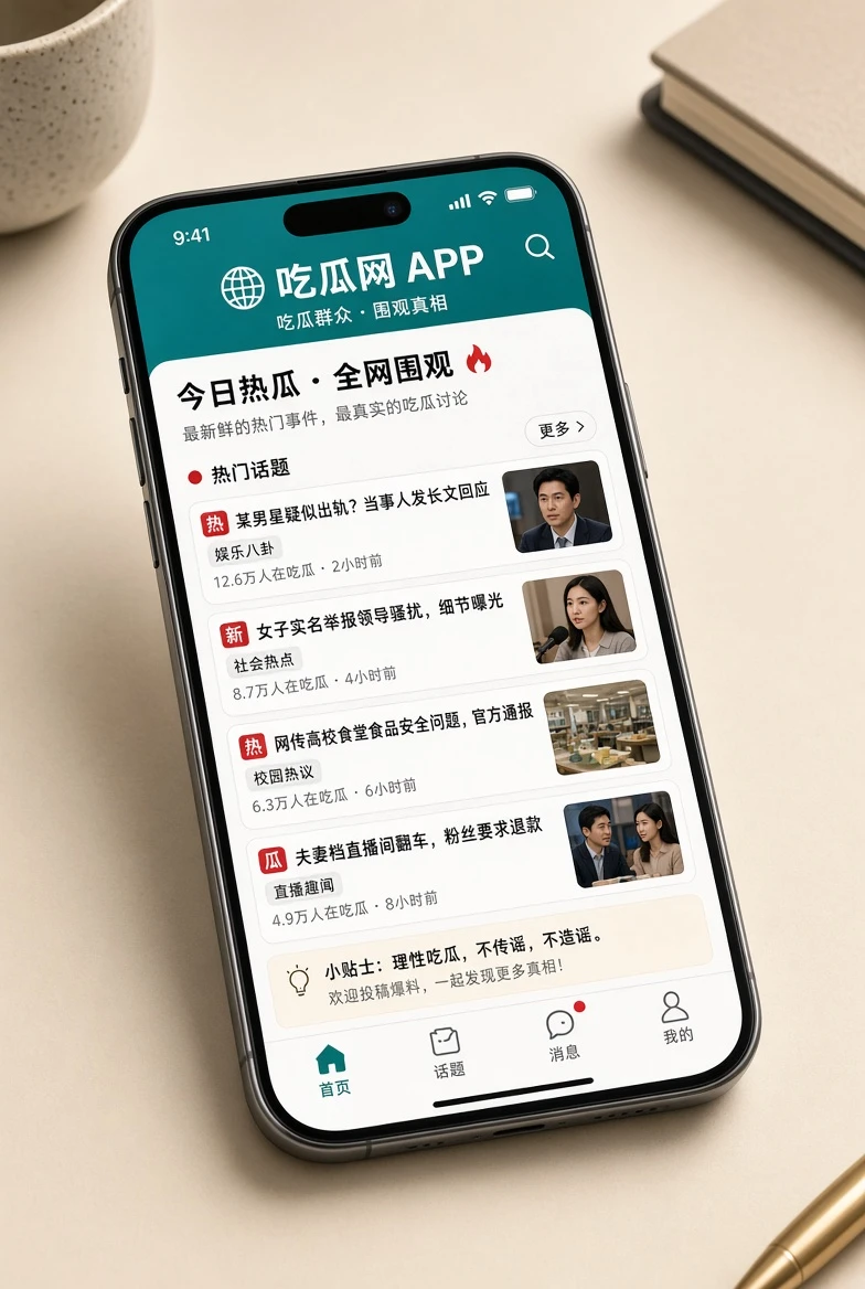 吃瓜网手机阅读展示